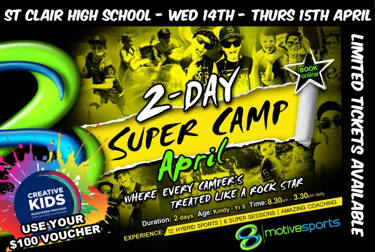 St Clair Super Camp 2021