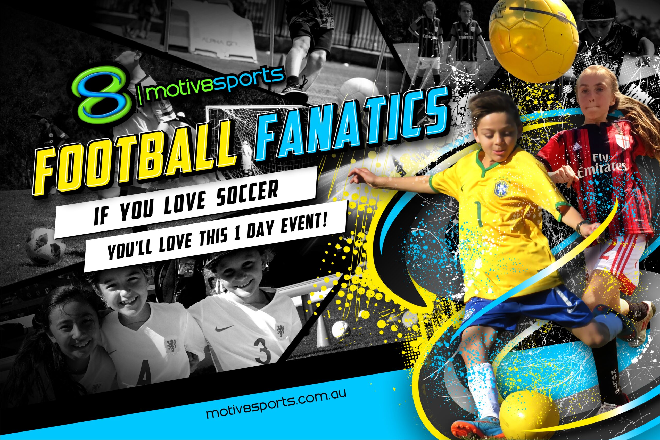 Football Fanatics A5 Flyer