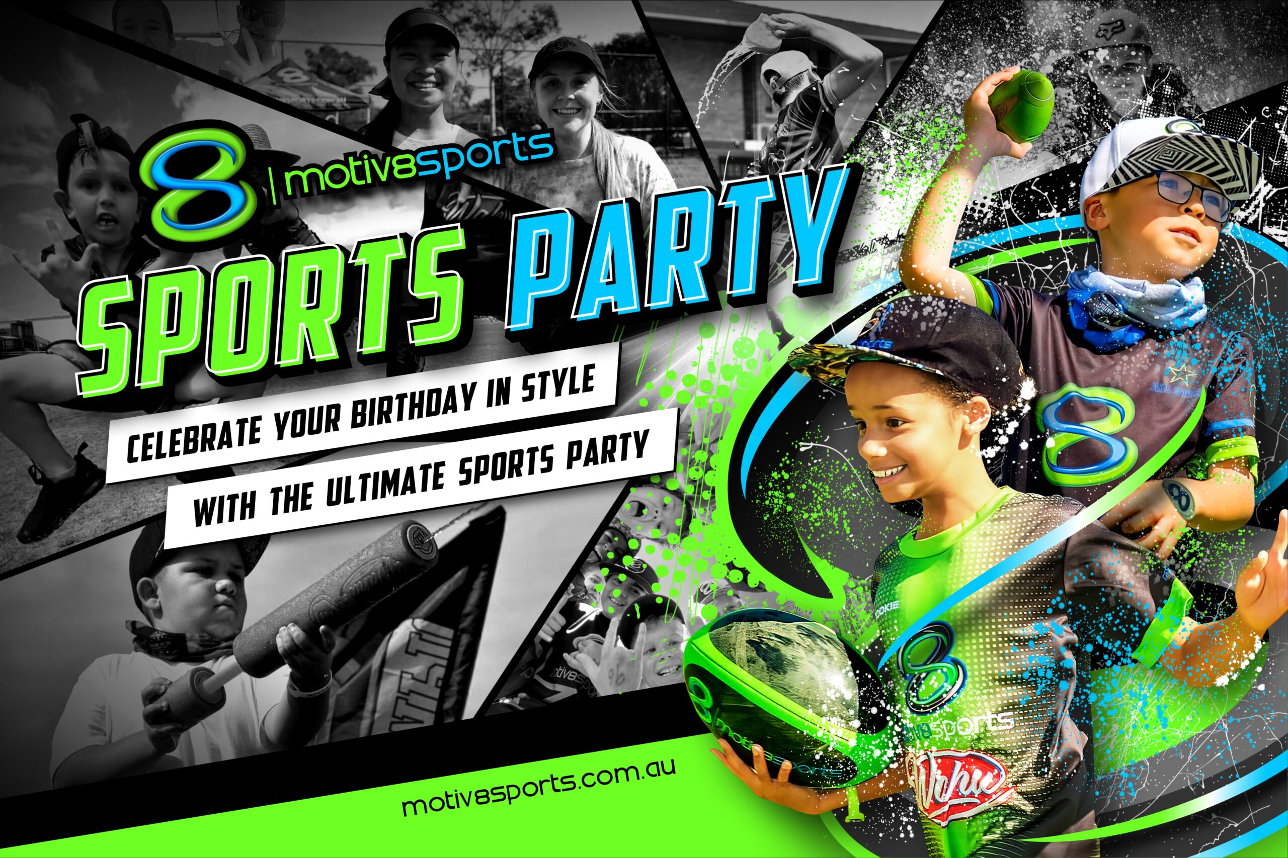 Sports Party A5 Image