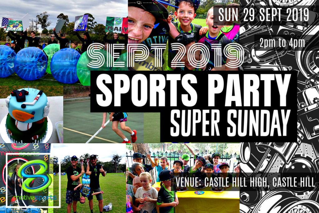 Afternoon Super Sunday Sports Party September Motiv8sports
